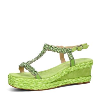 Alma en Pena damă sandale stilate - verde