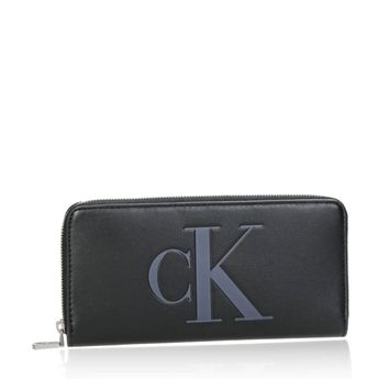 Calvin Klein damă model în tendințe portofel cu fermoar - negru