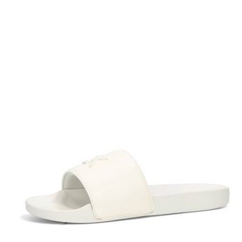 Calvin Klein flip-flops clasic pentru femei - alb