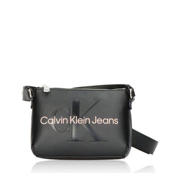 Calvin Klein damă cu design stilat geantă - negru