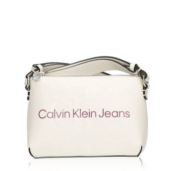 Calvin Klein damă cu design stilat geantă - alb
