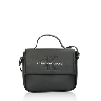 Calvin Klein damă cu design stilat geantă - negru