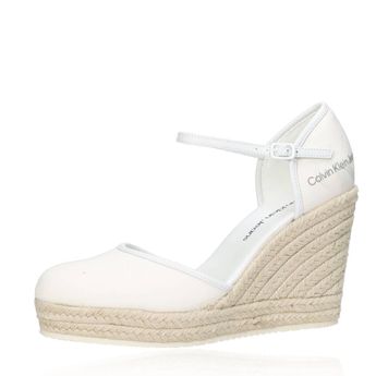 Calvin Klein damă sandale la modă - alb