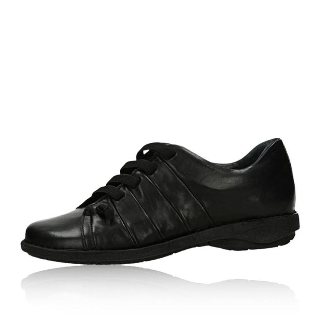 Creator pantofi damă confortabili din piele - negru Robel.shoes