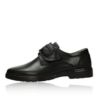 Josef Seibel pantofi bărbați confortabili - negru