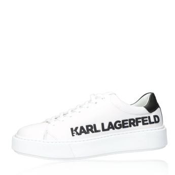 Karl Lagerfeld pantofi bărbați sport din piele - alb