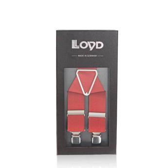 Lloyd bretele elegante pentru bărbați - rosu
