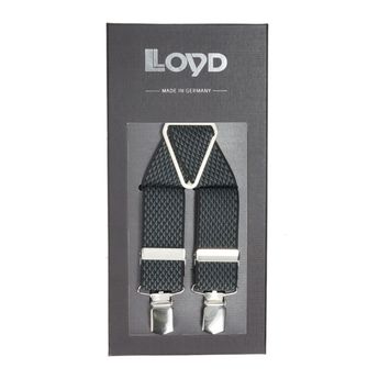 Bretelele elegante pentru bărbați Lloyd - negru
