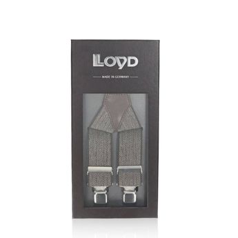 Bretele elegante pentru bărbați Lloyd - maro