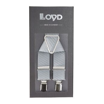 Lloyd bretele elegante pentru bărbați - gri