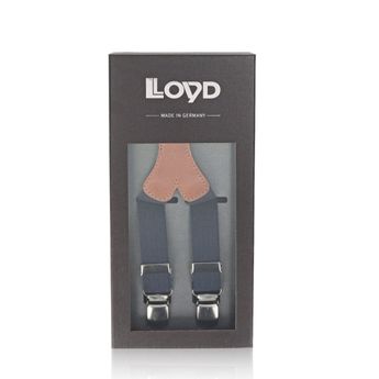Bretelele elegante pentru bărbați Lloyd - albastru închis