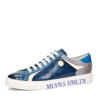 Melvin & Hamilton bărbați pantofi sport din piele - albastru