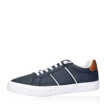 S.Oliver pantofi bărbați sport confortabili fără sireturi - albastru închis