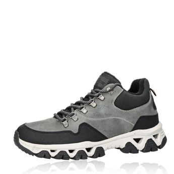s.Oliver bărbați pantofi sport - gri/negru