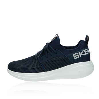 Skechers pantofi bărbați sport de piele - albastru închis