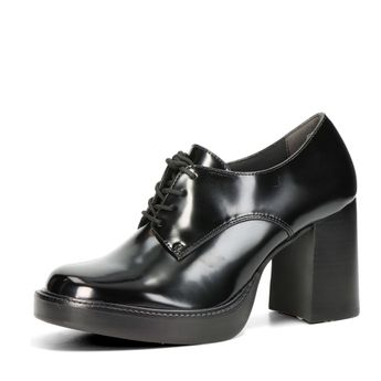 Tamaris damă pantofi josși eleganți - negru